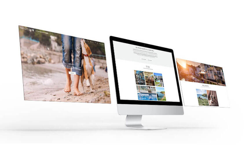 Pawfect Stays desktop multiple screens of website designby Oracle Design