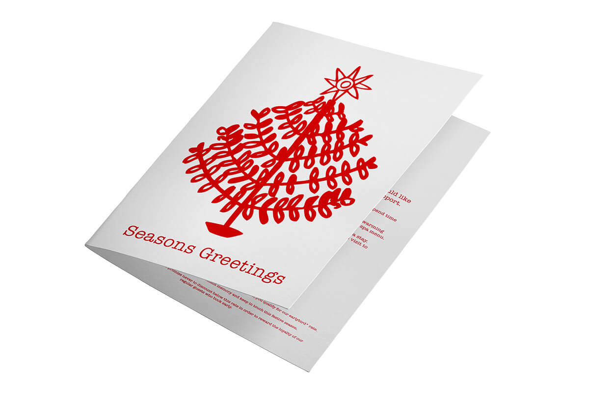 Examples of seasonal cards for the Scarlet. Presenting the designs by Oracle Design