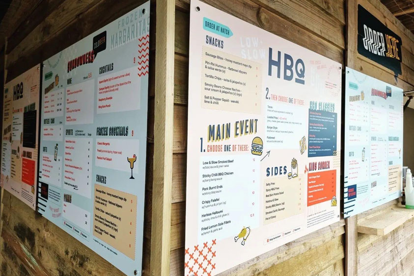 HBQ Charlestown signage designed by Oracle Design
